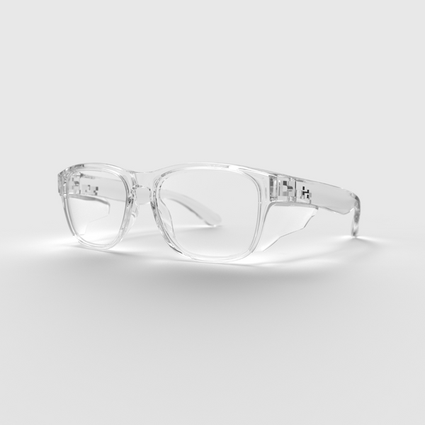 Transparent Icon Series w/ Clear UV400 Lens & Side Shields