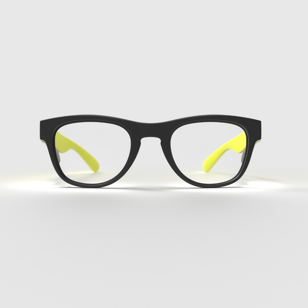 Atomic Yellow ICON SLM with Clear UV400 Lenses