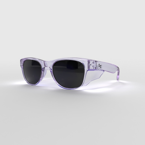 Hyspecs ICON SLM Lilac with Grey Tinted Lenses